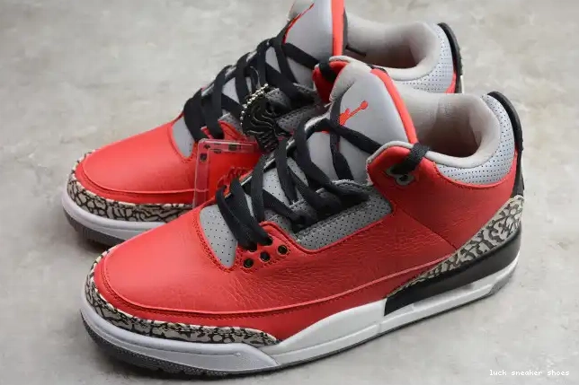 Cheap LUCY Air Red CK5692-600 Cement Jordan 3 0430